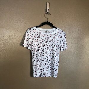 Forever 21 Floral Tee Size S